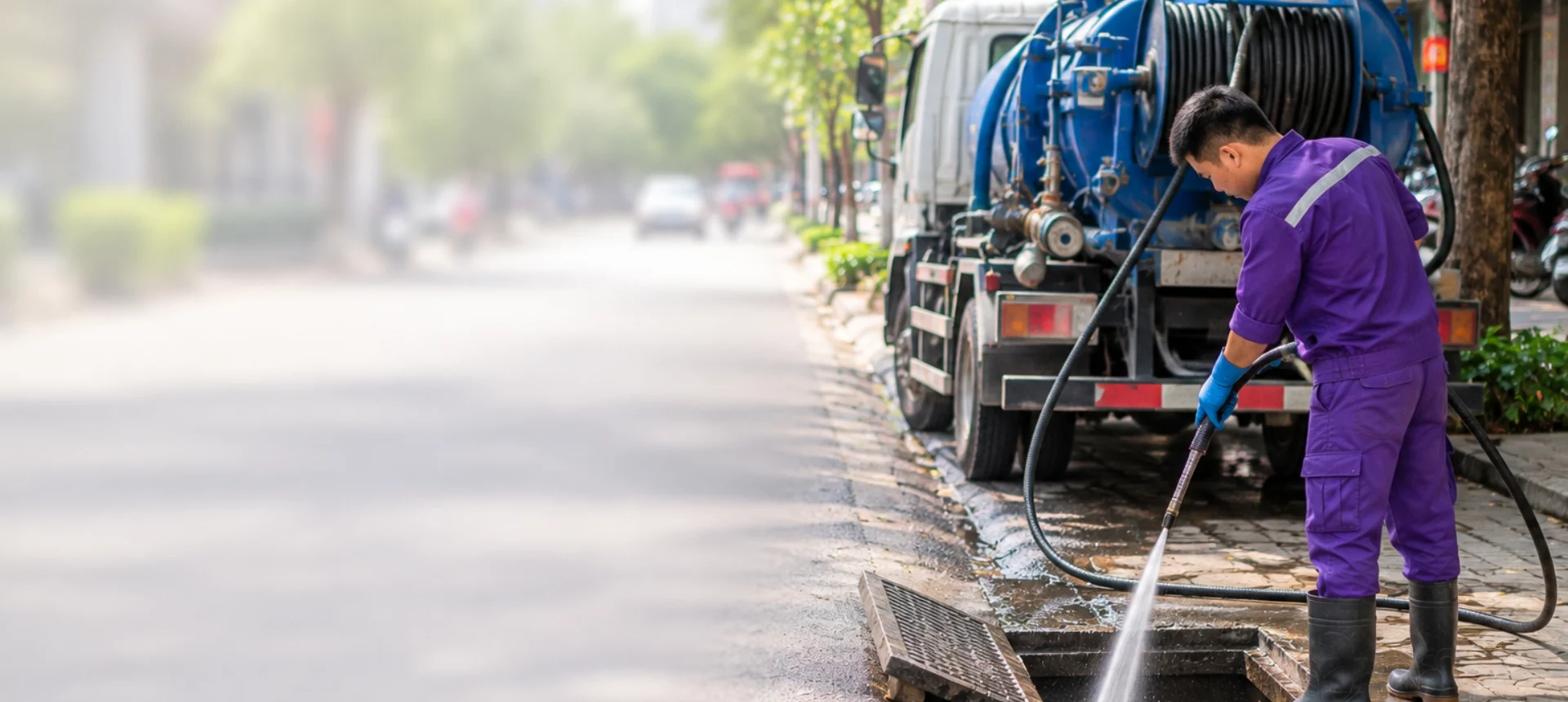 Thông cống áp lực cao